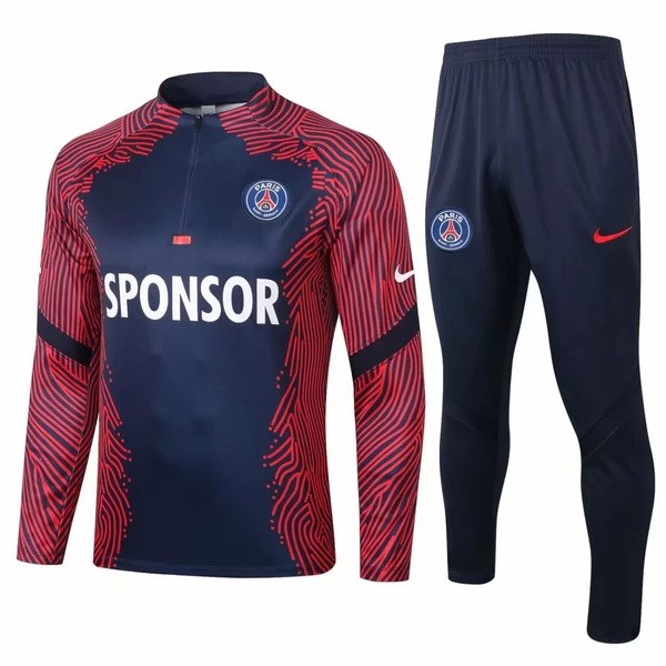 Tuta Calcio PSG 20/21 Rosso Blu Navy